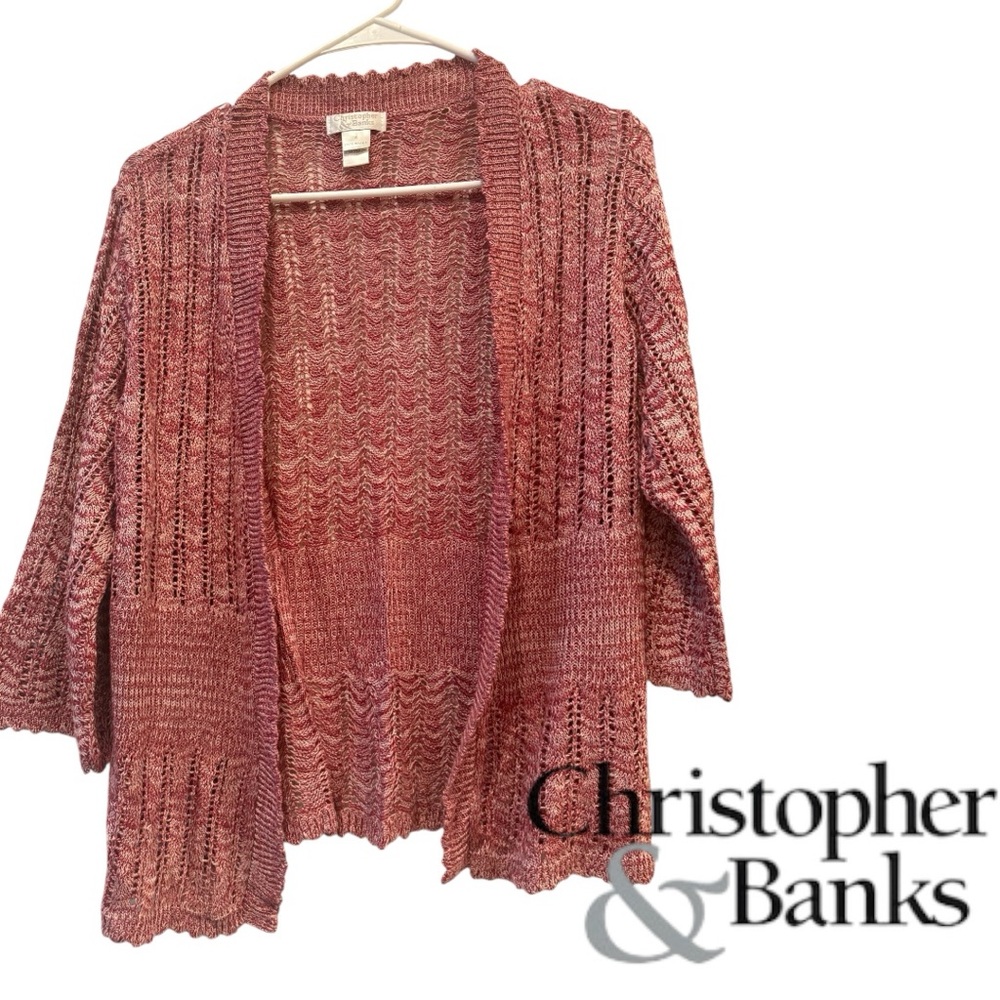Christopher & Banks Knit Cardigan, Small
